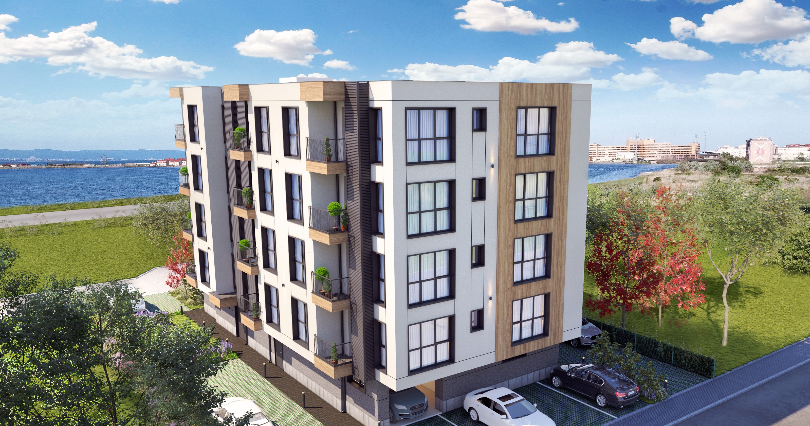 LakeView Pomorie - визуализация на проекта
