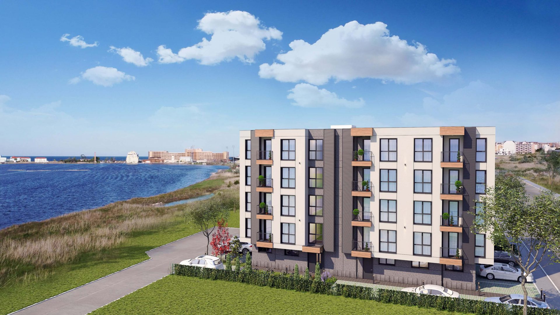 LakeView Pomorie - модерна жилищна сграда край Поморийското езеро